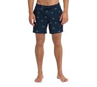 Quiksilver Stretch Printed Volley 16´´ Swimming Shorts Blue M Men