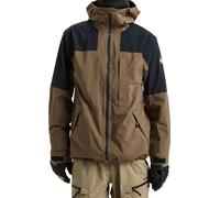 Quiksilver - Stretch ski/snowboard Jacket in GORE-TEX - Forever Stretch Gore-Tex Jacket Canteen for Men - Size M - Brown Brown M