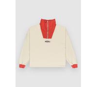 Quiksilver Sungai Block Half-Zip Fleece Sweater bone white XS