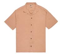 Quiksilver - Organic cotton and hemp shirt - Sunrise SS Shirt Tobacco Brown for Men - Size XL Brown XL