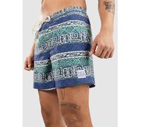 Quiksilver Surfsilk Straight Volley 16 Boardshorts global heat dusted peri S
