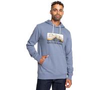 Quiksilver Sweater QS GRADIENT MOUNTAINS HOODIE Men Grey S