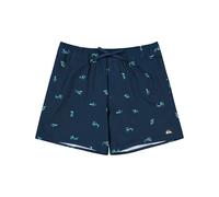 Quiksilver - Swim shorts - Stretch Printed Volley 16 Dark Navy Spaced Out for Men in Recycled Polyester - Size S Navy S