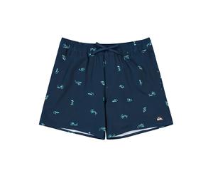 Quiksilver - Swim shorts - Stretch Printed Volley 16 Dark Navy Spaced Out for Men in Recycled Polyester - Size L Navy L