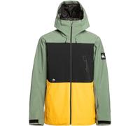 QUIKSILVER Sycamore - Men - Green / Black / Yellow - size XS- model 2024 XS
