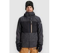 Quiksilver Sycamore Printed Jacket mountain static true blac L