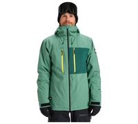 Quiksilver - Sycamore Solid 20K Jacket Dark Ivy - L - Ski Jacket