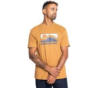 Gradient Mountains T-Shirt in Bone Brown