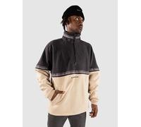 Quiksilver Take Us Back Block Polar Half-Zip Fleece Swe plaza taupe S