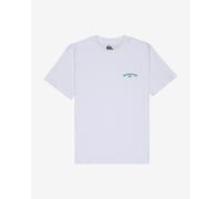 Quiksilver Tap In Short Sleeve T-Shirt White Grey Green - XL
