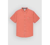 Quiksilver Time Box Short Sleeve Shirt Orange L Men