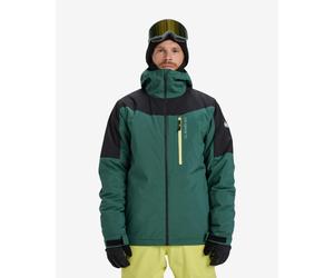 Quiksilver Titano Hooded Jacket Green Black - M