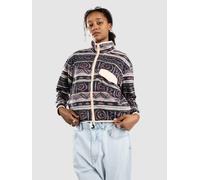 Quiksilver Uni Fz Polar Fleece Fleece Jacket grape shake h stripe 64 XS