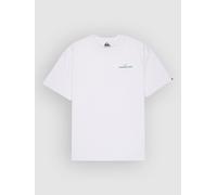 Quiksilver Upside Down Short Sleeve T-shirt White XS Men