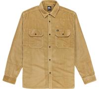 Quiksilver - Velvet overshirt - Venture Cord Sponge / Grape Leaf for Men - Size L - Brown Brown L