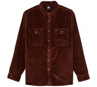 Quiksilver Venture Cord Long Sleeve Shirt Brown XL Men