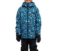 Quiksilver - Veste de ski/snowboard - Mission Printed Youth Jacket Bubble Form Kids Seaport - Kid Size 14y - Blue Blue 14y