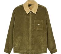 Quiksilver - Veste en velours côtelé - Sherpa Harrington Jacket Grape Leaf for Men in Cotton - Size L - Khaki Khaki L
