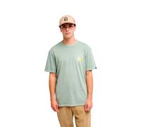 Quiksilver Vibes Short Sleeve T-shirt Green,Blue S Men