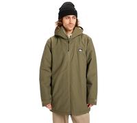 Quiksilver Waterproof Hooded Jacket Overcast 3K Parka Mens Brown XL