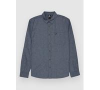 Quiksilver Yosemite Chambray Long Sleeve Shirt Blue 2XL Men