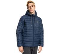 Quiksilver Young Mens Scaly Hood Windbreaker, Navy Blazer, XS UK