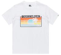 Quiksilver Short-Sleeved T-Shirt EV Sun Faded YTH Youth White 14