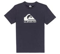 Quiksilver - Youth's EV Comp Logo S/S - T-shirt size 14, blue/grey