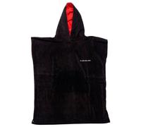 Quiksilver - Youth's Hoody Towel - Surf poncho size One Size, black