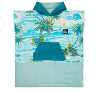 Quiksilver - Youth's Hoody Towel - Surf poncho size One Size, turquoise