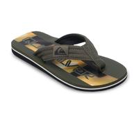 Quiksilver - Youth's Molokai Layback 26 - Sandals size 2, olive