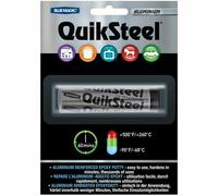 Quiksteel 16402 Aluminium Reinforced Epoxy Putty, 2 OZ, Bronze,Silver