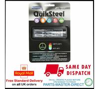 QUIKSTEEL EPOXY REINFORCED ALUMINUM PUTTY MECHANICS INSTANT REPAIR WELD FIX pmd