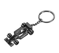 Quilax F1 Keychain for Men, Alloy Car Model Keychain, Metal Formula One Keyring Racing Car Key Chain, Formula 1 Race Cars Key Holder Accessories for Boyfriend Father Racing Enthusiasts Gifts (Black),