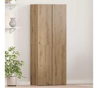 quilcene 153cm wooden office cabinet in artisan oak