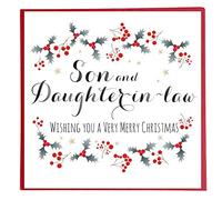 Quill "Merry Christmas, Son and Daughter-in-Law" Greeting Card