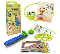Quill On Spyrosity Super Quiller | Motorized Quilling Tool, 100 Sticky Strips, 2D & 3D Disks, Moulding Board & More | Paper Quilling Kit | Craft Kits for Kids | 7,8,9,10,11,12 Girls Birthday Presents