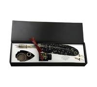 Quill Pen And Ink Set - Vintage Writing Tool, Retro Dipping Pens - Classic Design With Smooth Ink Flow For Beginners Writers Artists Students Teachers History Lovers Journaling And Home O