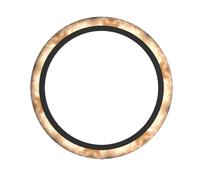 quill Steering Wheel Cover 15 inches, Non-Slip and Shock-Absorbing, Soft and Skin-Friendly