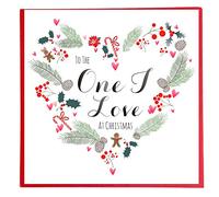 Quill "The One I Love at Christmas" Greeting Card
