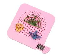 Quilling Knitting Board Kits - Lightweight Durable Elegant 20 Needles Storage Box, Premium, Sturdy, Paper Winding Disc, Tool DIY Handmade Grid Guide | DIY Handmade Tool, Grid Guide