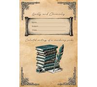Quills and Chronicles: Language Notebook: Magical school exercise book for words & stories (6x9 in, Lined)