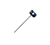 QUILSTM Durable Materials Bass Drum Pedal Beater Precision Control Replacement Part Round Rubber Head Of Bass Drum Pedal Provides Smooth And Consistent Kick Percussion Instrument, Blue, 21.5x5.3cm