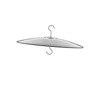 QUILSTM Large Clear Baffle Dome For Bird Feeders Offering Squirrel While Keeping Feed Dry And Clean Outdoors Bird Feeders Squirrel Proof For Outside Rainproof