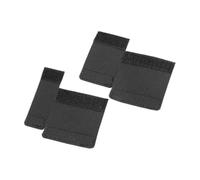 QUILSTM Pull Tube Cover Instrument Enhancing Safety With Trombone Guard Plus Practical Leather Cushion Hand Guard Alto Bass Tuning Instrument Protective , Black , Pulltube guards Pair