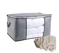 Quilt Bags - Heavy Duty Quilt Container, Clear Front Panel | Reinforced Zipper Storage Tote | Large Pillow Blanket Carrier, So