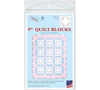 Quilt Blocks 9X9 WH Hearts