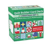 Quilt Builder Card Deck Christmas Set: 40 Jolly Blocks, 8 Merry Layouts, Plentiful Possibilities