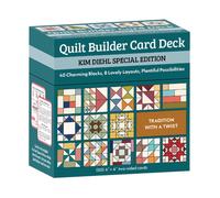 Quilt Builder Card Deck - Kim Diehl Special Edition : 40 Charming Blocks, 8 Lovely Layouts, Plentiful Possibilities