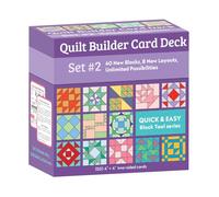 Quilt Builder Card Deck Set #2: 40 new blocks, 8 new layouts, unlimited possibilities: 0